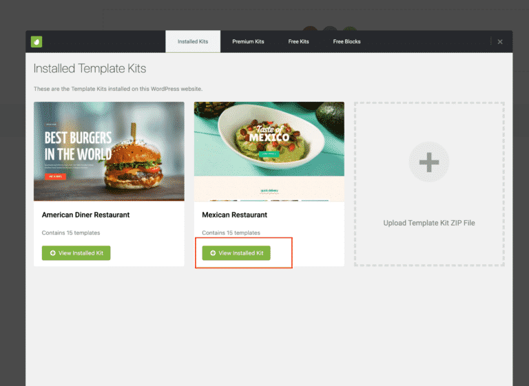 Build Restaurant Website